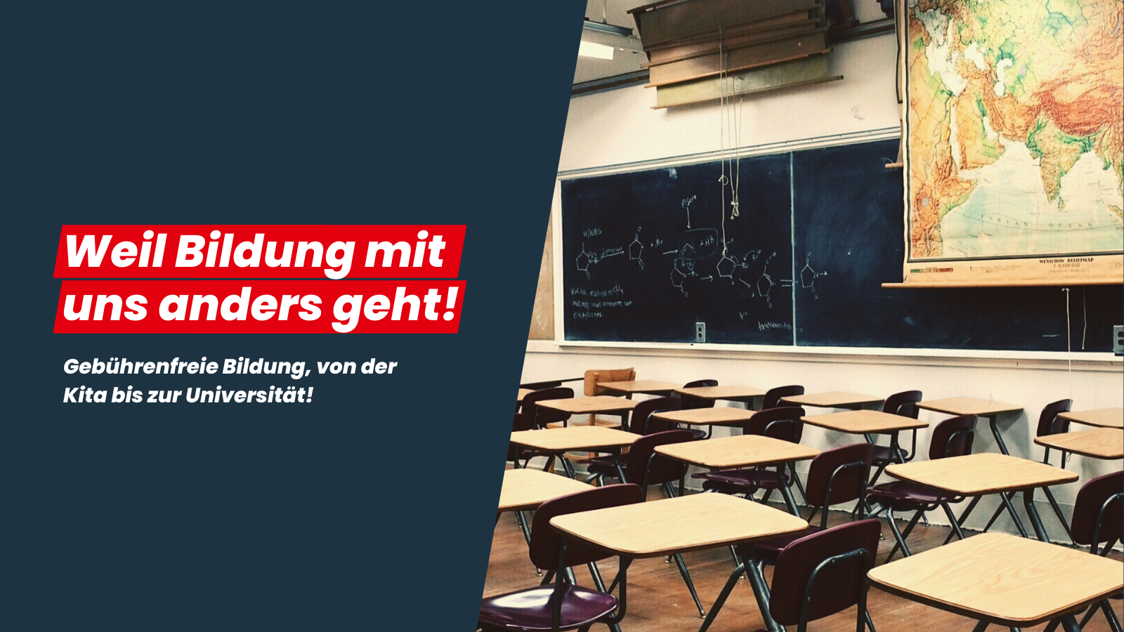 Weil Bildung mit uns anders geht